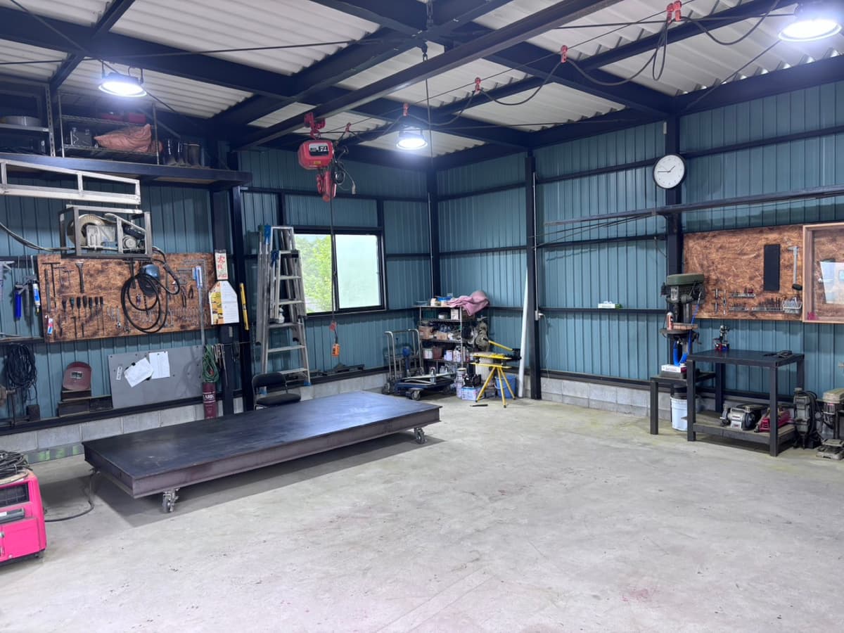 MURAKI Welding Factory の工場内観